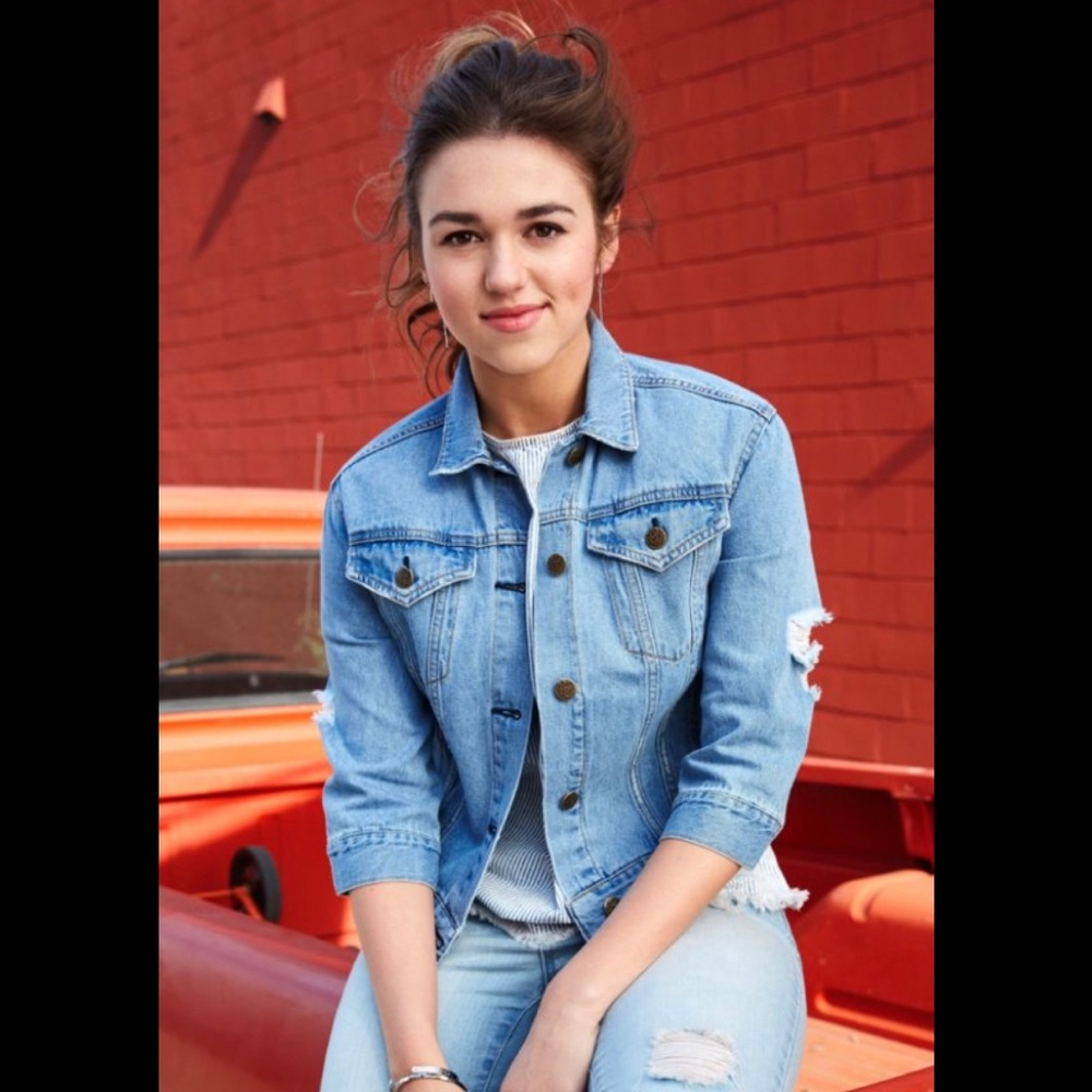 Sadie Robertson x Wild Blue Jean Jacket